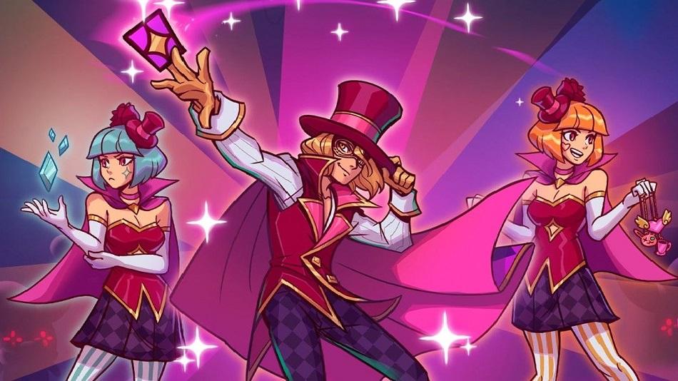 An image highlighting the diverse magic cards available for Dandy Ace to create unique abilities